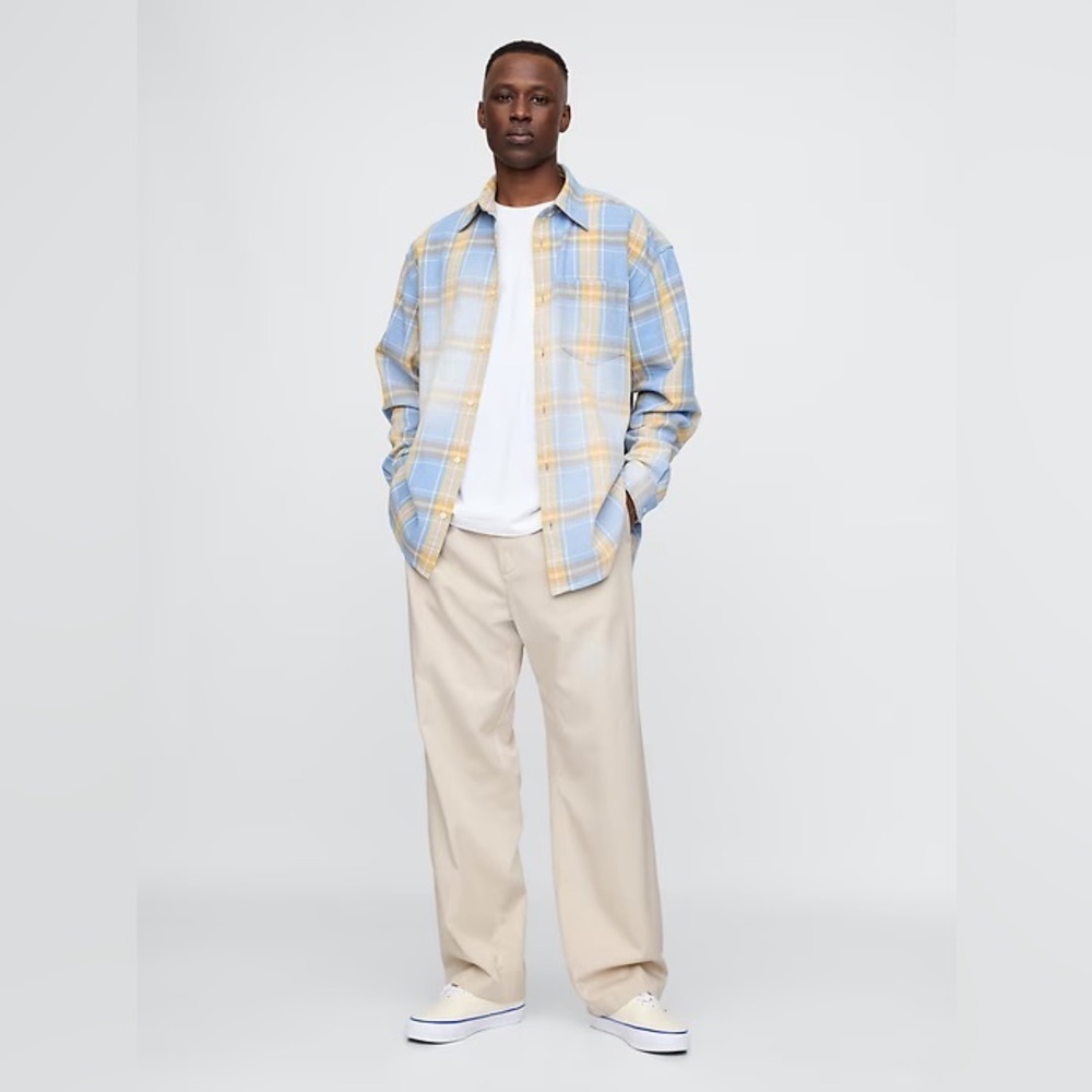 NWT! GAP Bedrock UltraSoft Pleated Trousers - Small 🩷 #732411